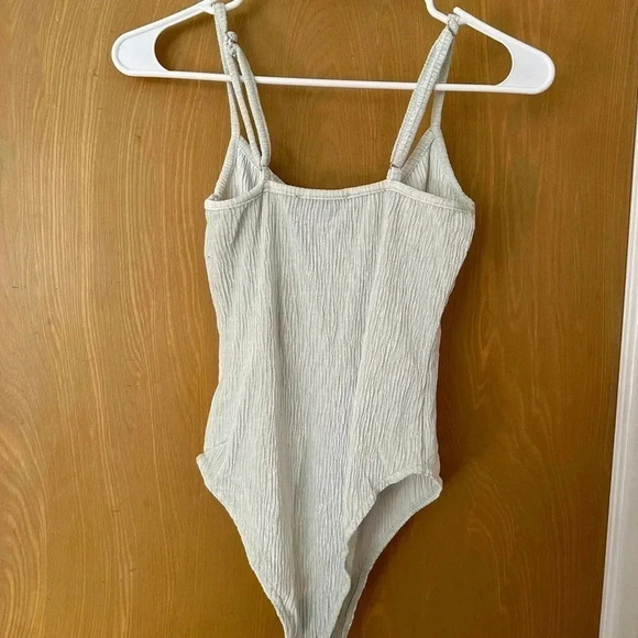 Bodysuit vneck velvet - Picture 4 of 4